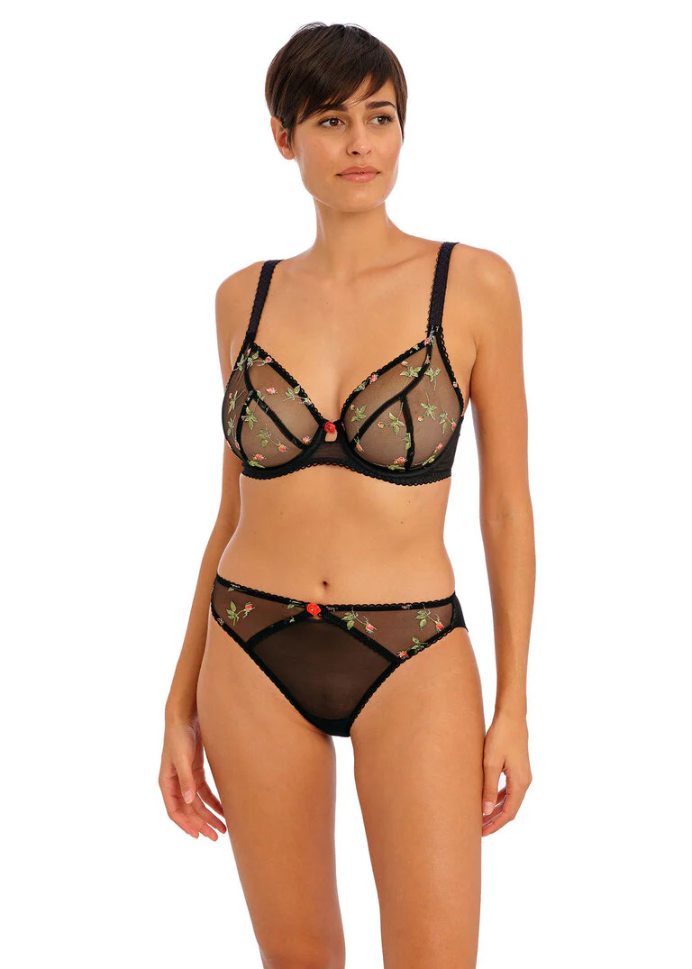 Rose Blossom Uw Plunge Bra - Image 3