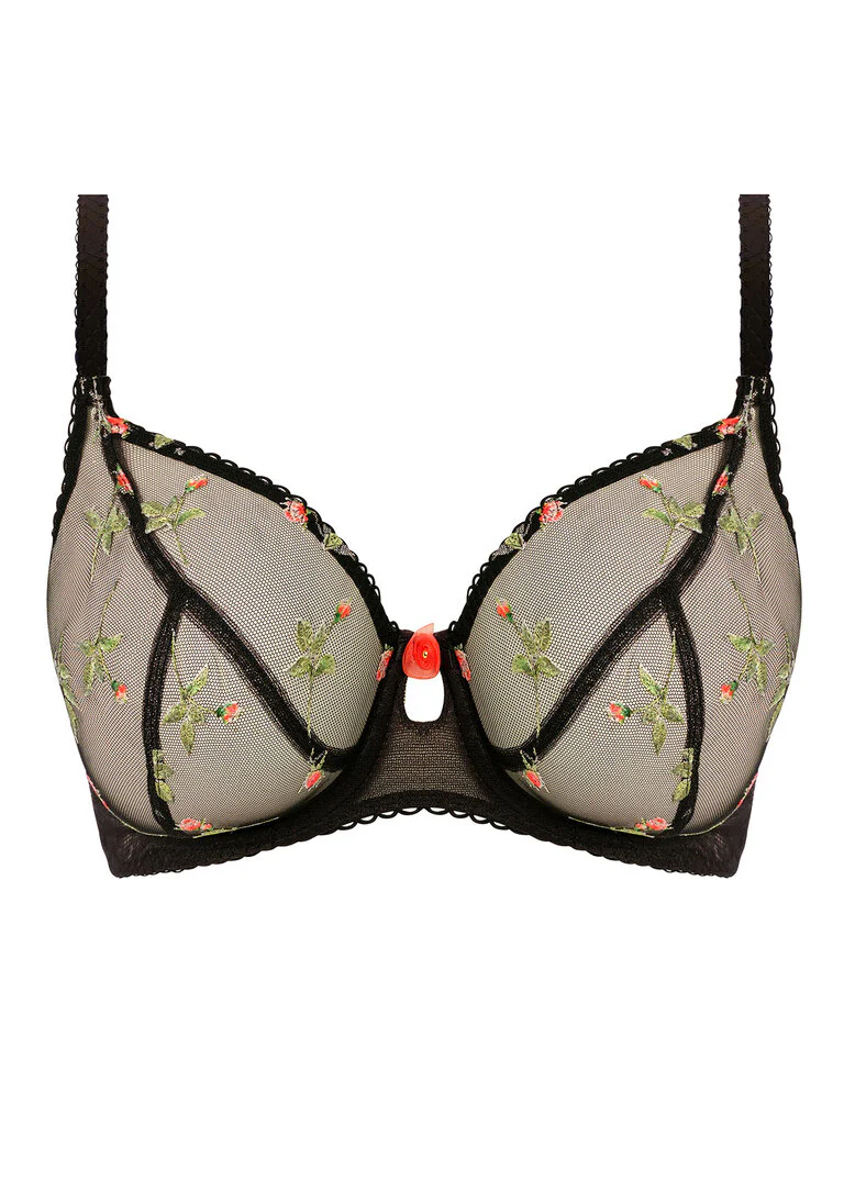 Rose Blossom Uw Plunge Bra - Image 5