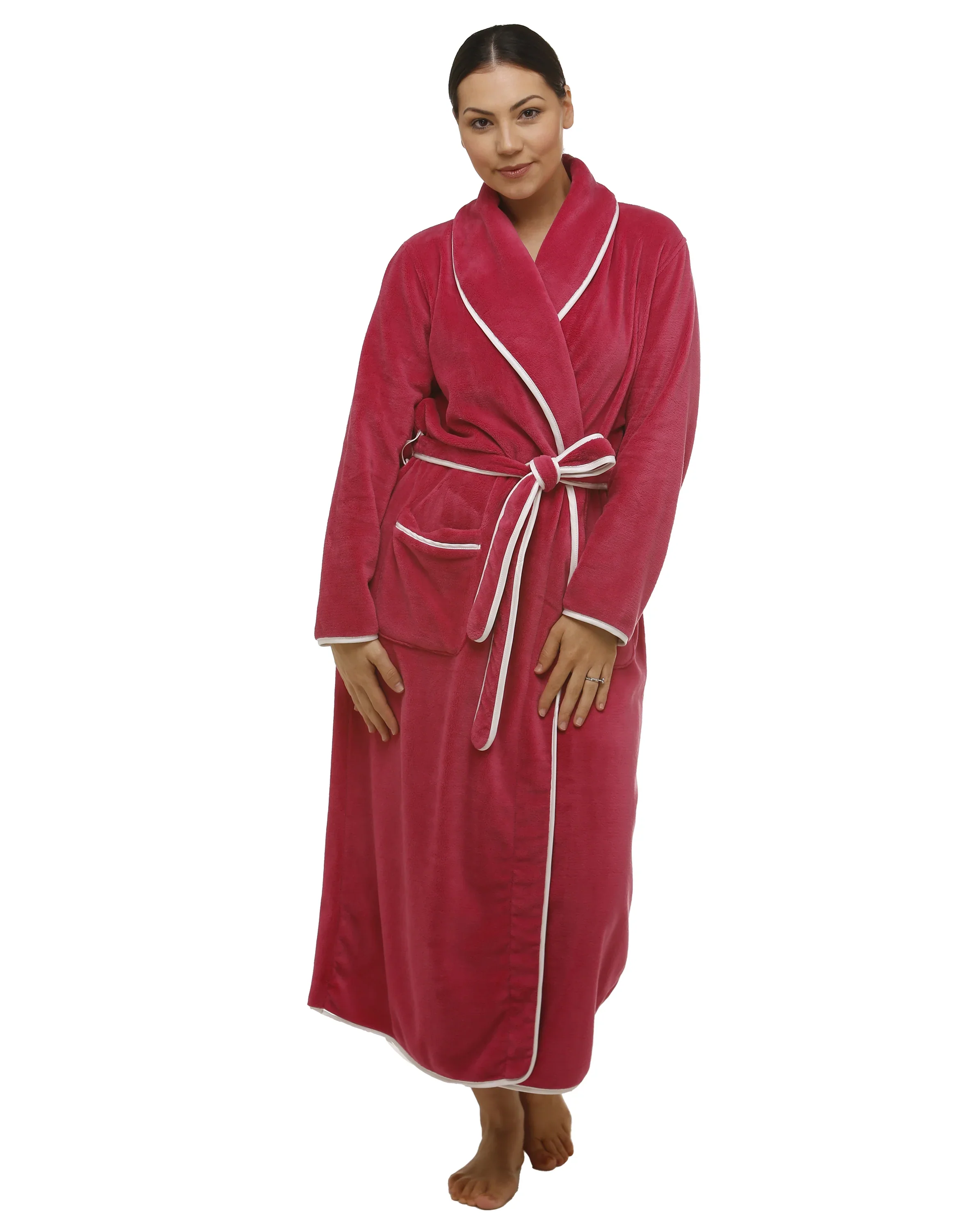 Satin Trim Robe - Image 3