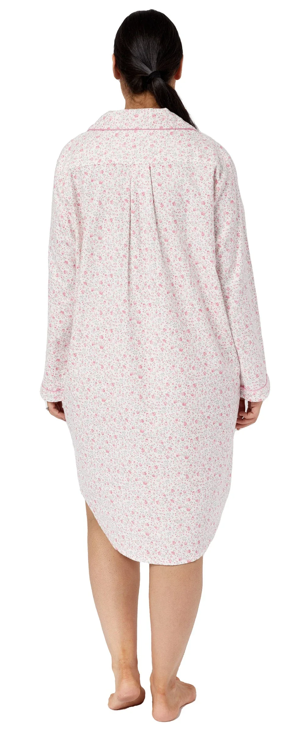 Short Flannelette Nightshirt - Image 2
