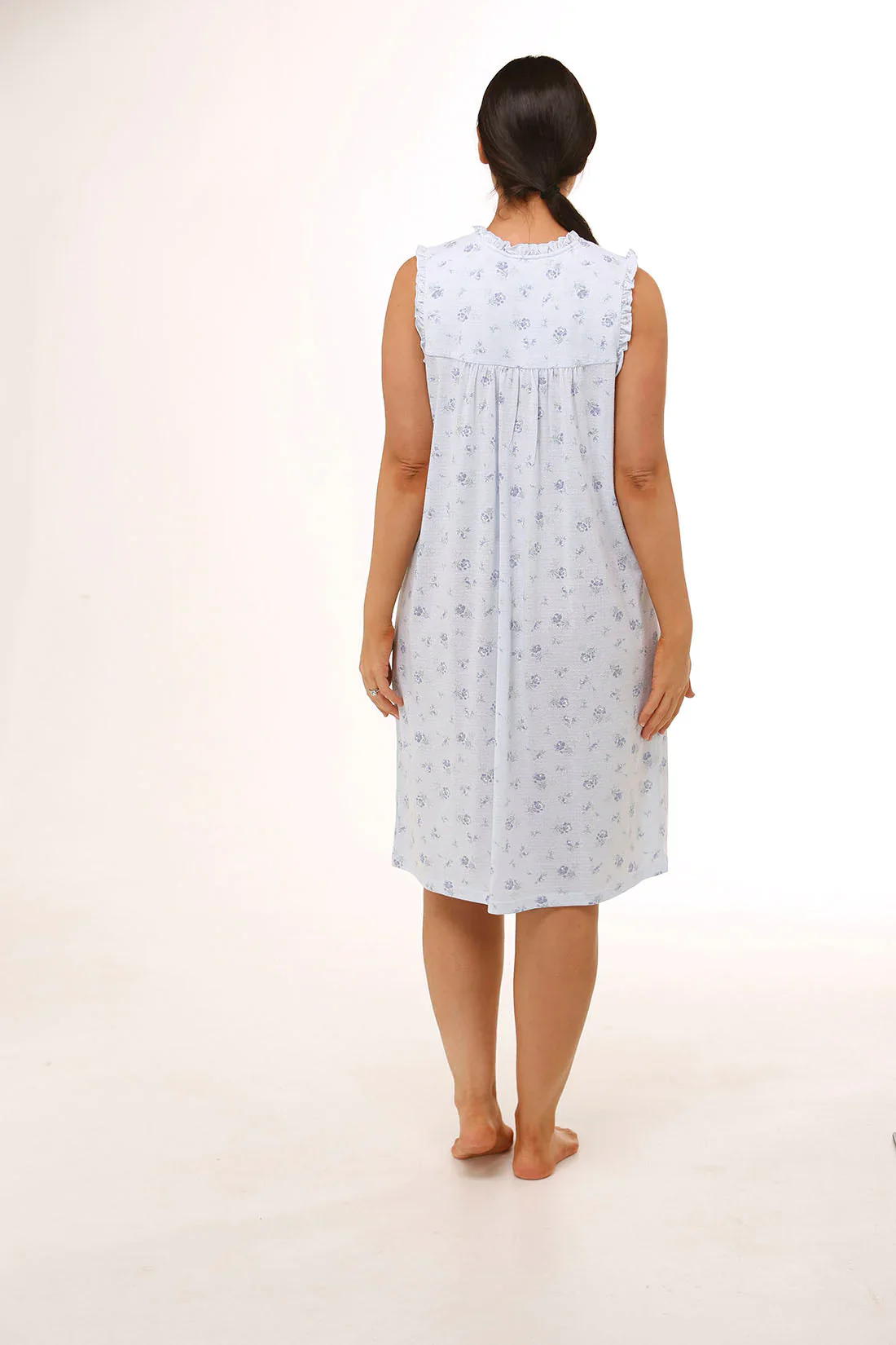 Sleeveless Carnation Nightie - Image 2
