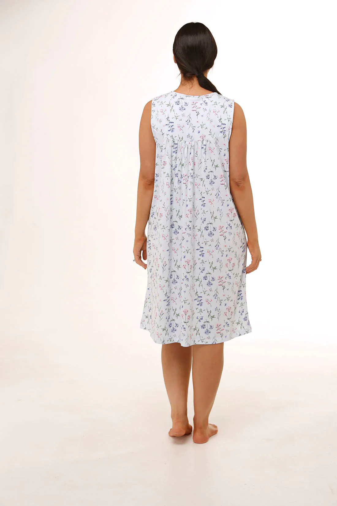Sleeveless Meadow Nightie - Image 4