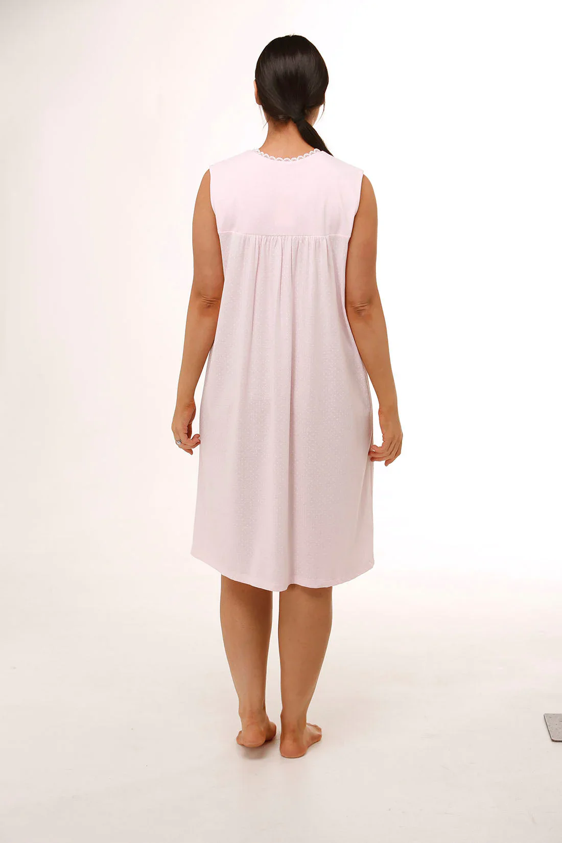 Sleeveless Polkadot Nightie - Image 4