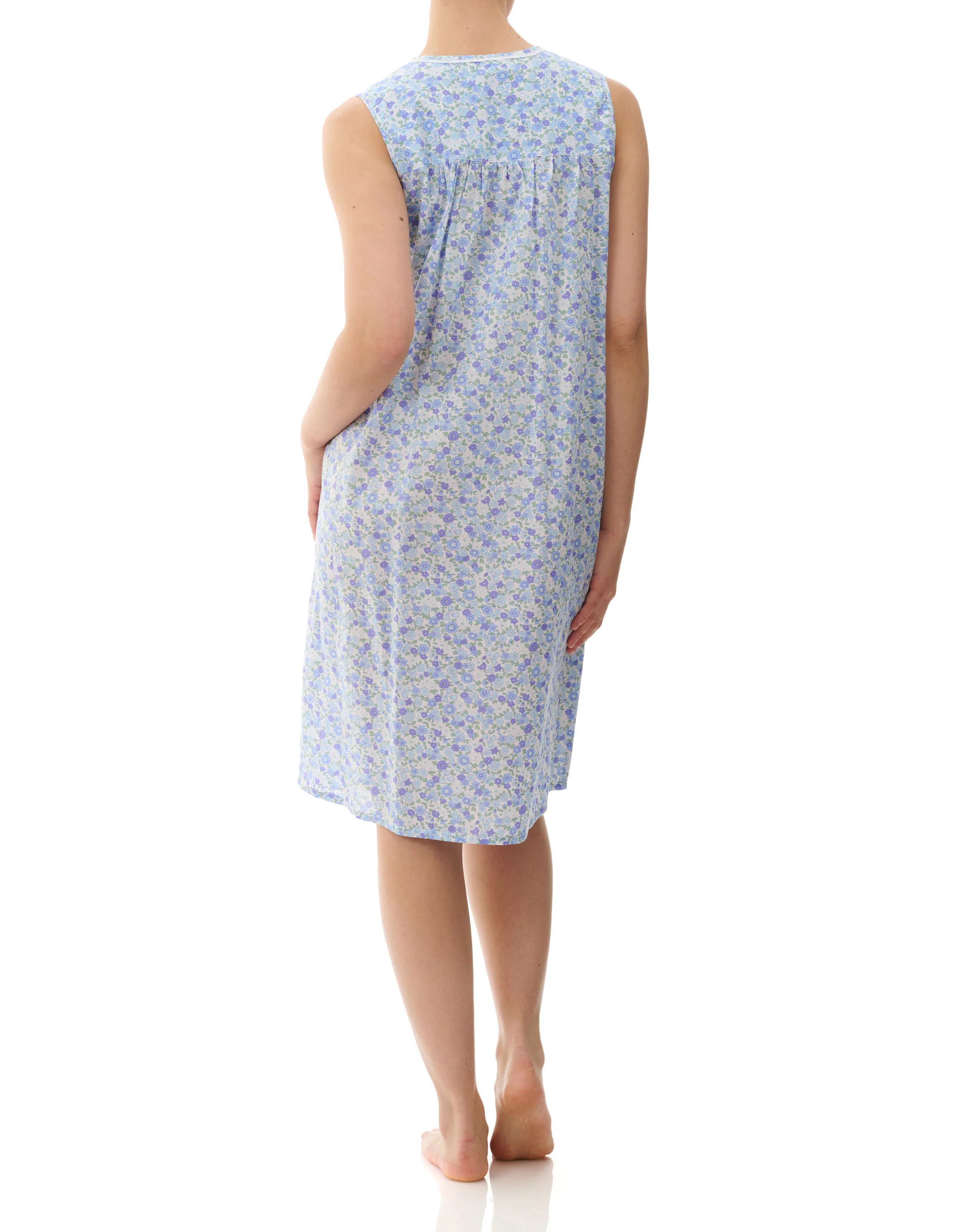 Sleeveless Short Nightie - Image 2