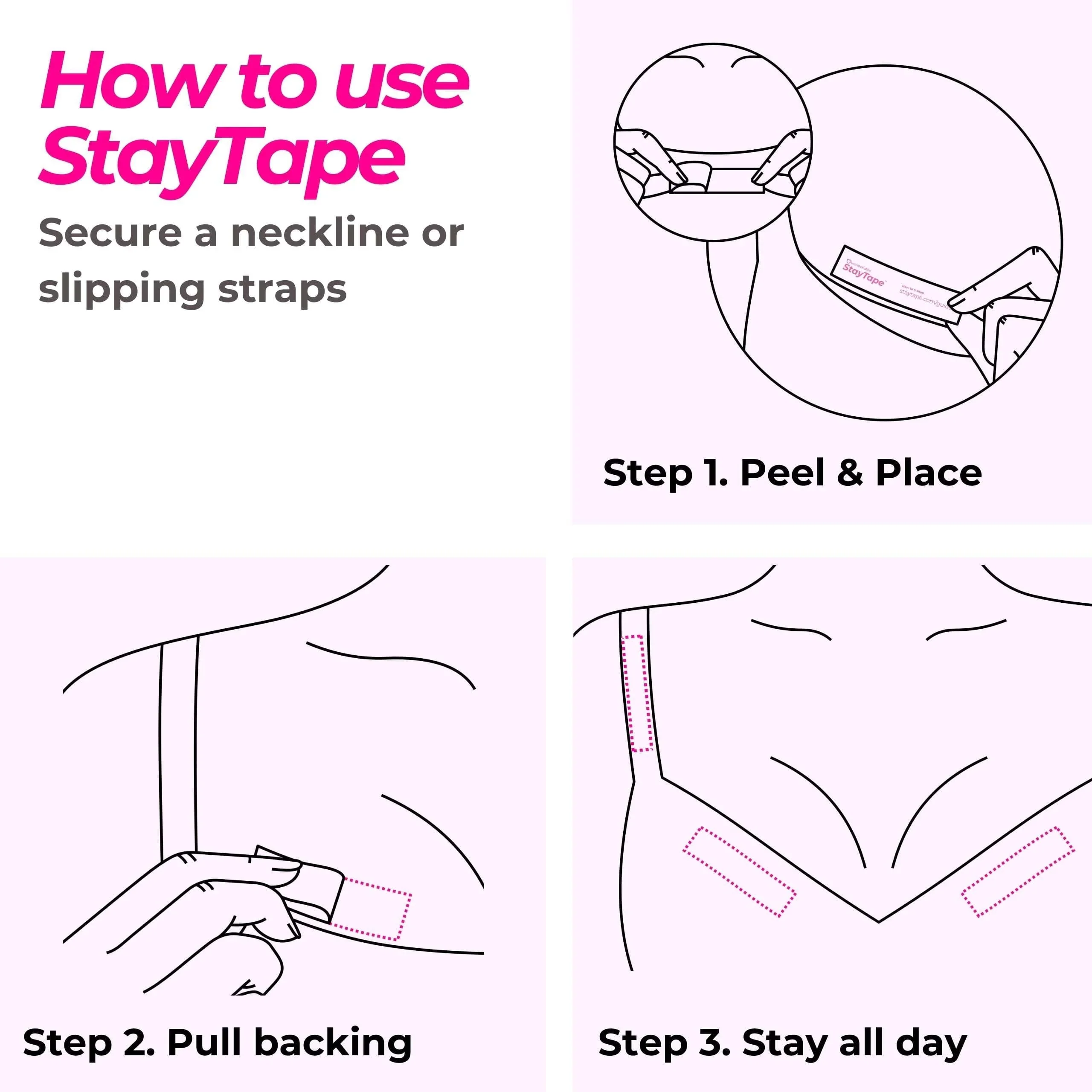 StayTape - Body & Clothing Tape - Image 4