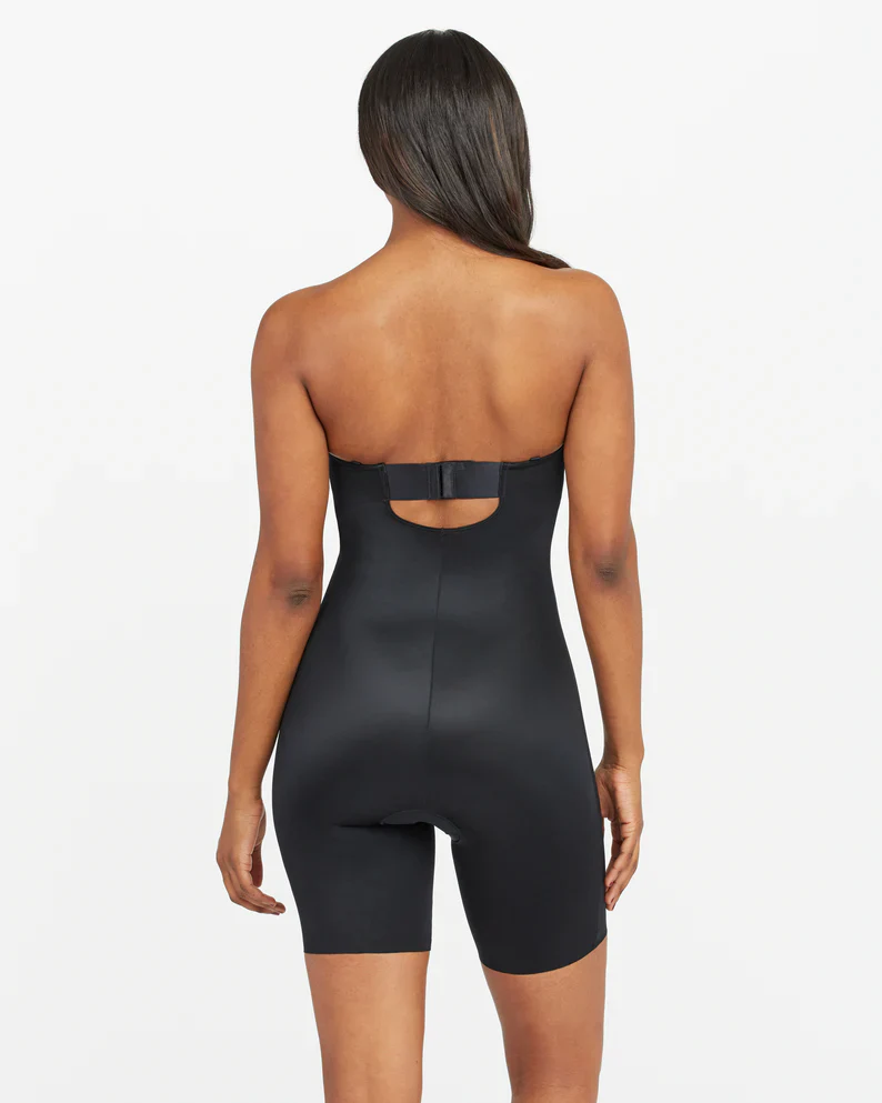 Strapless Cupped Mid-Thigh Bodysuit - Image 10