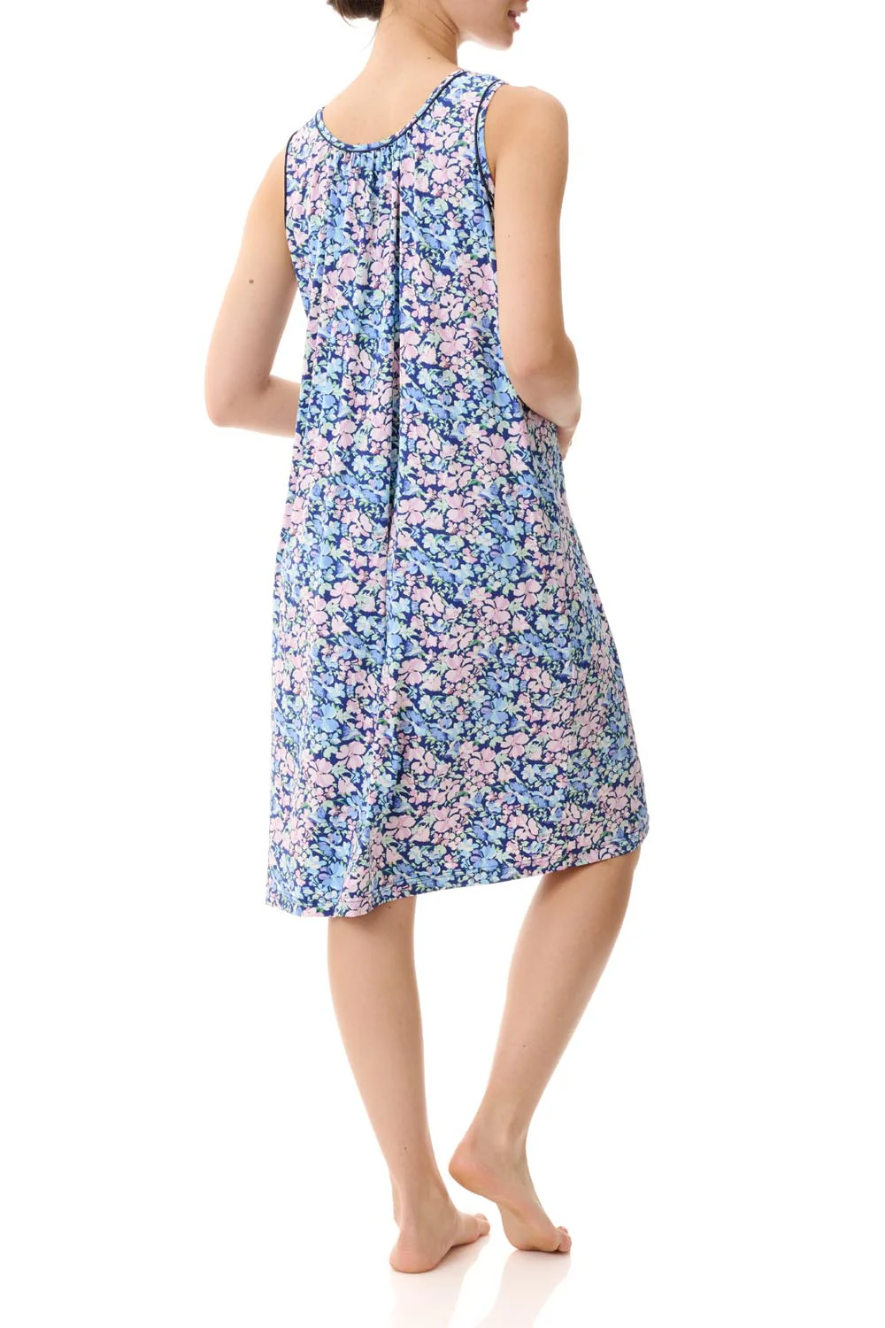 Venus Short Sleeveless Nightie - Image 2