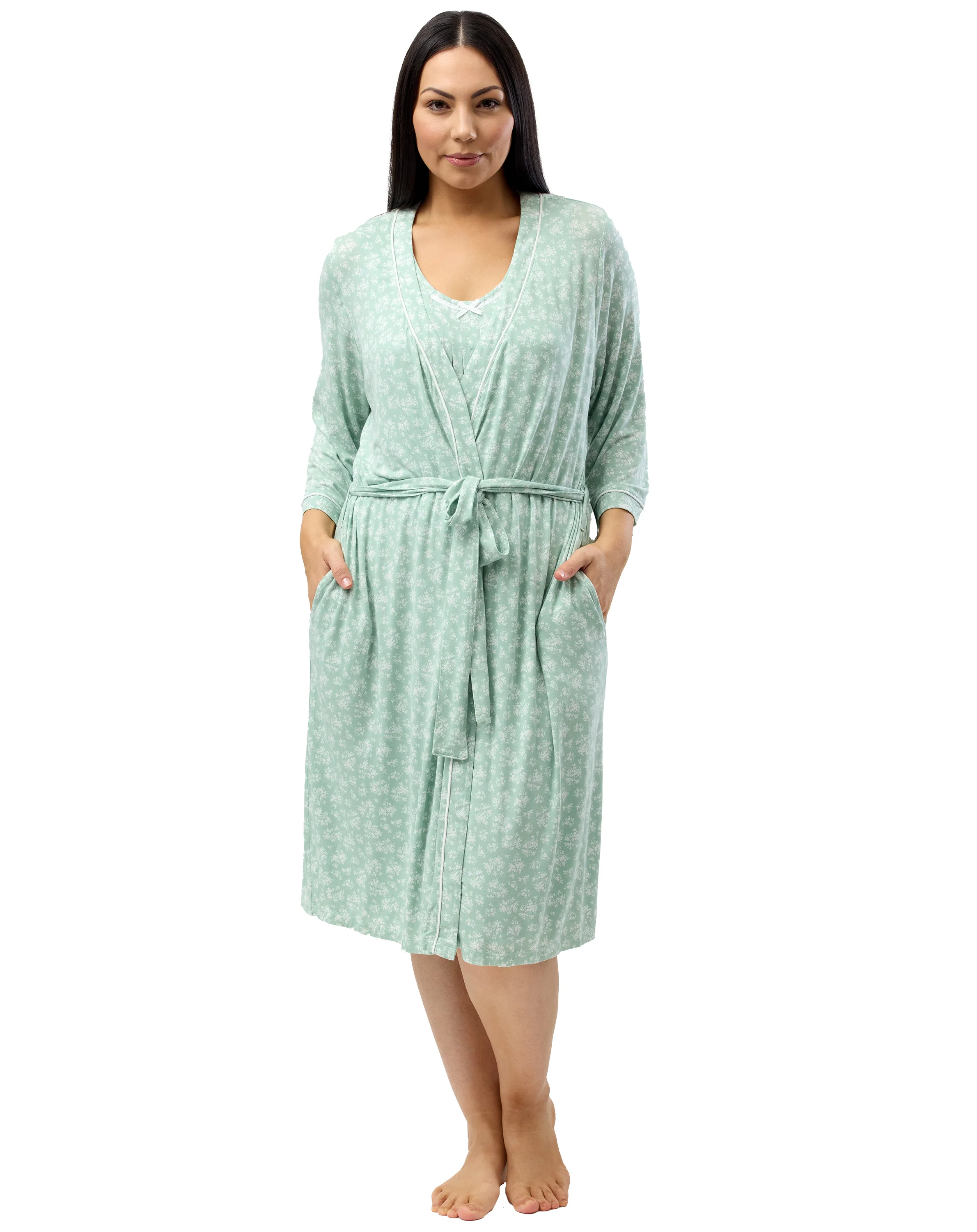 Vintage Piping Robe - Image 4