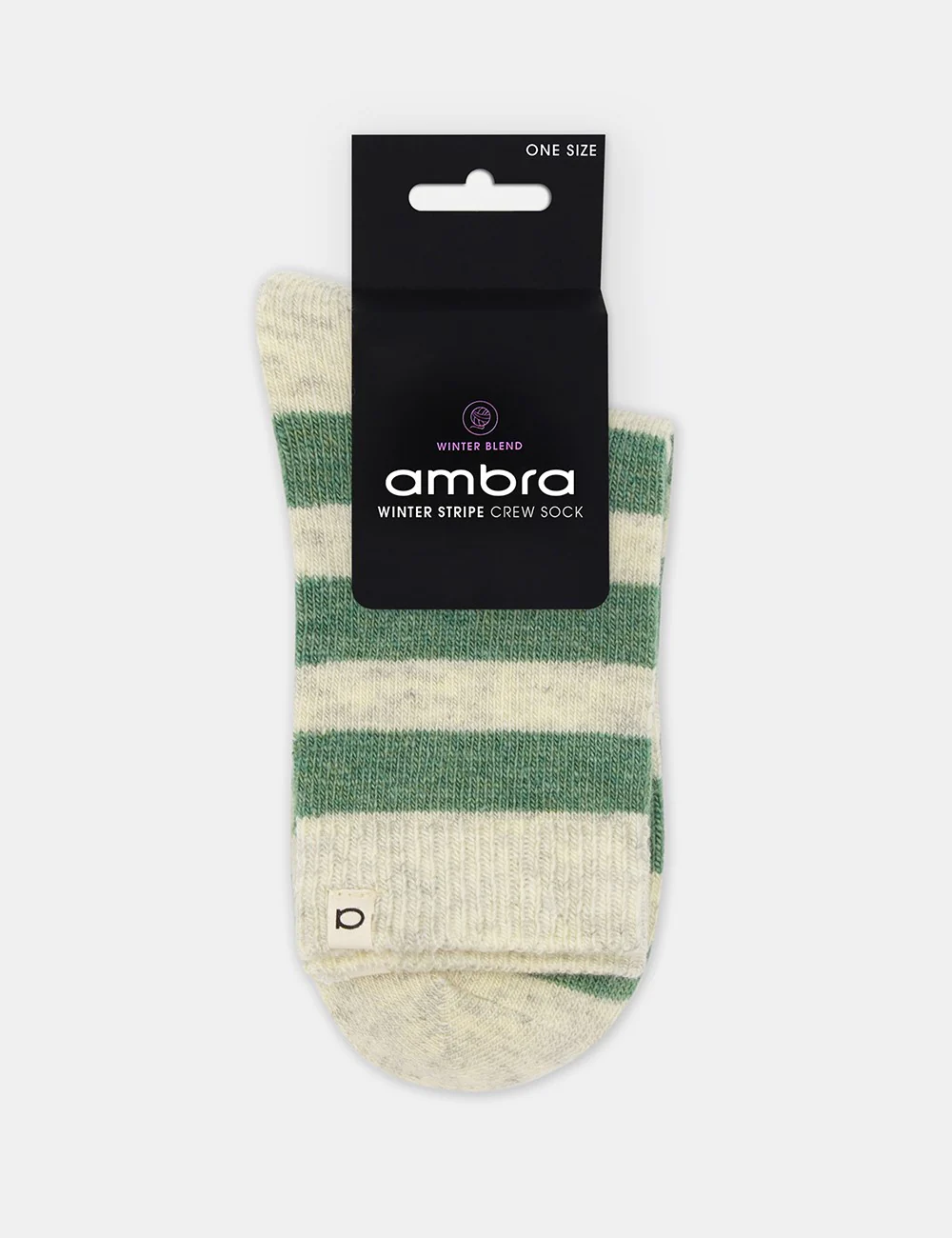 Winter Stripe Crew Sock - Image 10