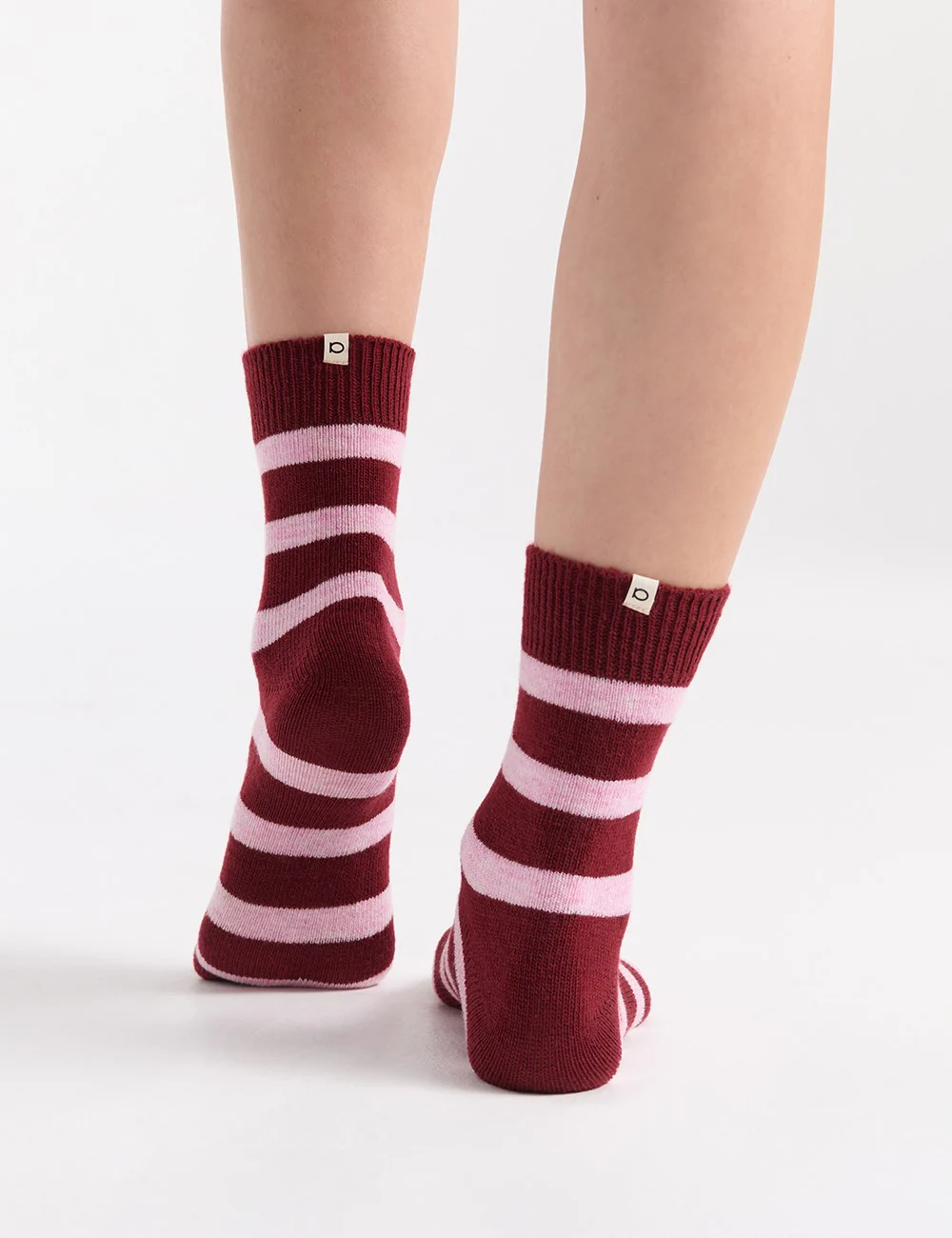 Winter Stripe Crew Sock - Image 3