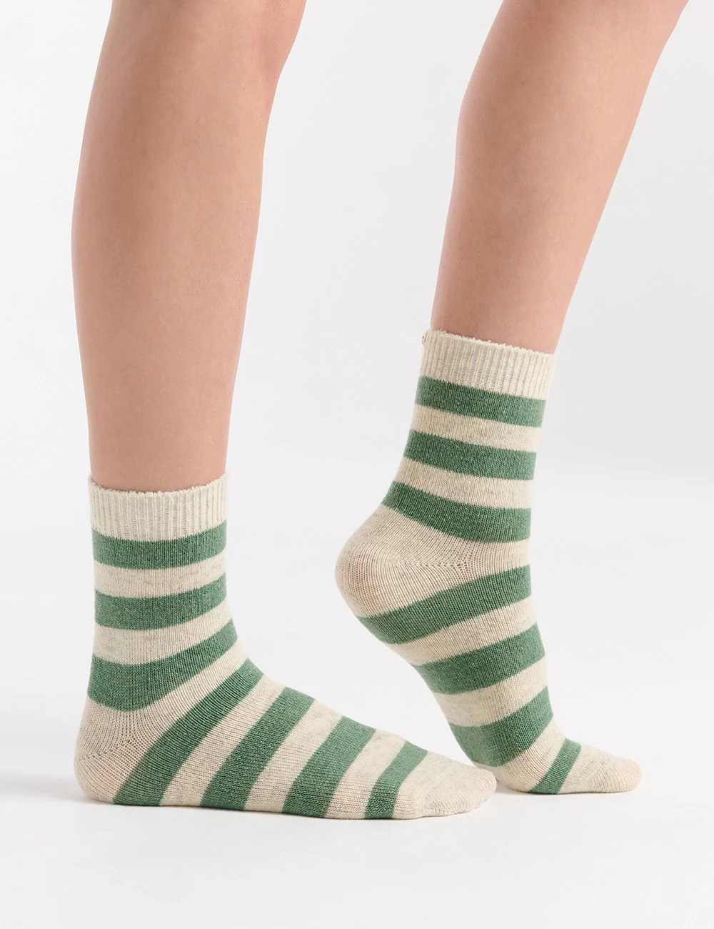 Winter Stripe Crew Sock - Image 7